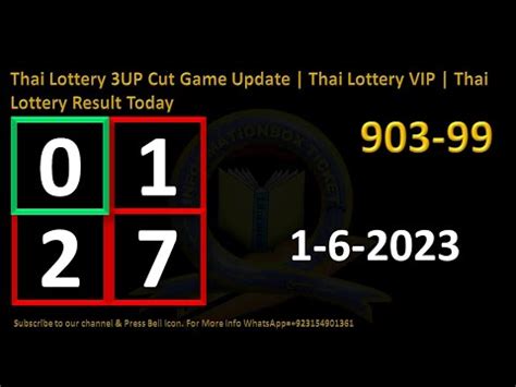 thailand 4d lottery